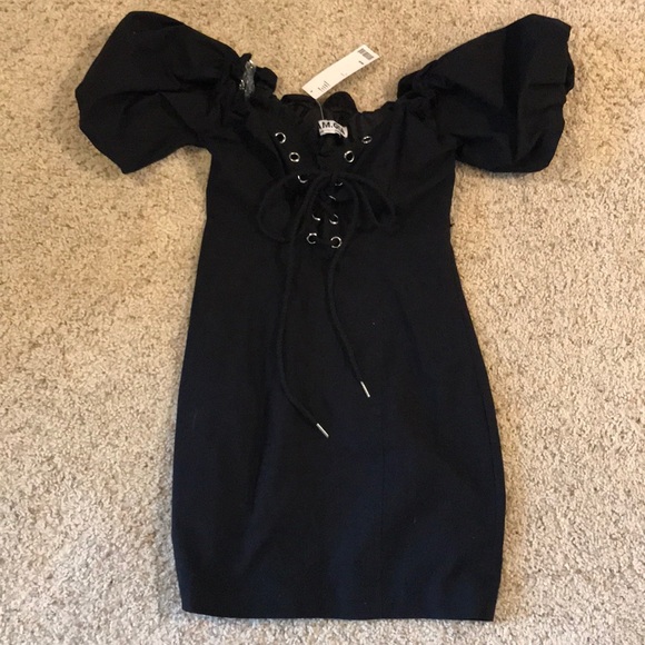 SOLD❤️ NWT I AM GIA ALYA OFF-THE-SHOULDER CORSET - Picture 4 of 7